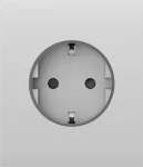 Центральна панель для вбудованої розетки Ajax СenterCover (basic) White