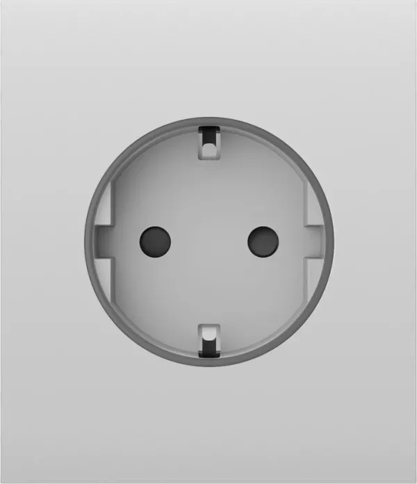 Центральная панель для встроенной розетки Ajax CenterCover (basic) White