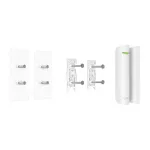 Кріпильна панель Ajax SmartBracket для великого магниту DoorProtect White