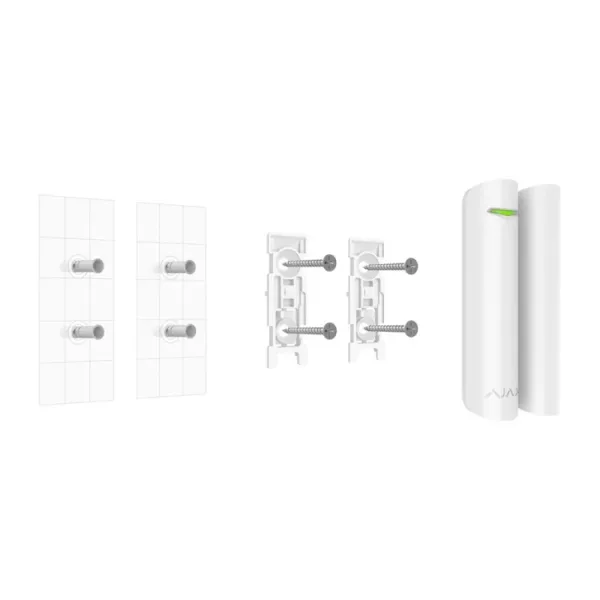 Кріпильна панель Ajax SmartBracket для великого магниту DoorProtect White
