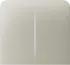 Боковая кнопка для двухклавишного выключателя Ajax SideButton (2-gang) vertical Ivory