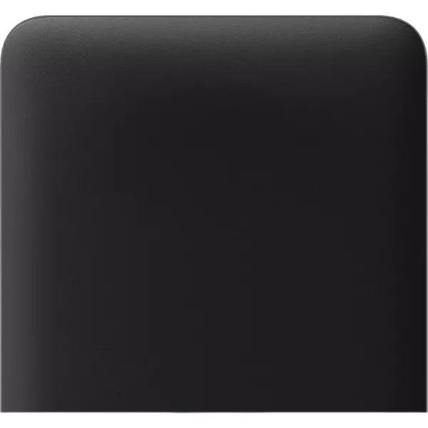 Бічна кнопка для одноклавішного вимикача Ajax SideButton (1-gang) vertical Black