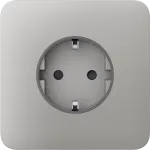 Передня панель для вбудованої розетки Ajax SoloCover (basic) Oyster