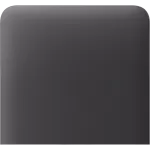 Бічна кнопка для одноклавішного вимикача Ajax SideButton (1-gang) vertical Graphite