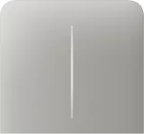 Бічна кнопка для двоклавішного вимикача Ajax SideButton (2-gang) vertical Oyster