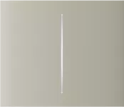 Центральна кнопка для двоклавішного вимикача Ajax CenterButton (2-gang) vertical Ivory