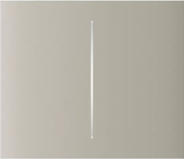 Центральна кнопка для двоклавішного вимикача Ajax CenterButton (2-gang) vertical Ivory