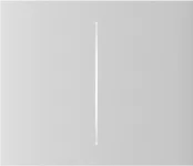 Центральна кнопка для двоклавішного вимикача Ajax CenterButton (2-gang) vertical White