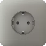 Передня панель для вбудованої розетки Ajax SoloCover (basic) Olive