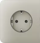 Бічна панель для вбудованої розетки Ajax SideCover (basic) Ivory