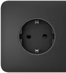 Бічна панель для вбудованої розетки Ajax SideCover (basic) Graphite