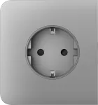 Бічна панель для вбудованої розетки Ajax SideCover (basic) Fog