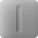 Кнопка для димерного вимикача Ajax SoloButton (Dimmer) Fog