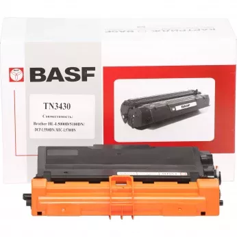 Картридж тонерный BASF для Brother HL-L5000D/5100DN, DCP-L5500DN аналог TN3430 Black (BASF-KT-TN3430)