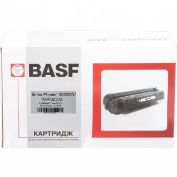 Картридж тонерний BASF для Xerox Phaser 3320DNI аналог 109R00747 Black (BASF-KT-106R02306)