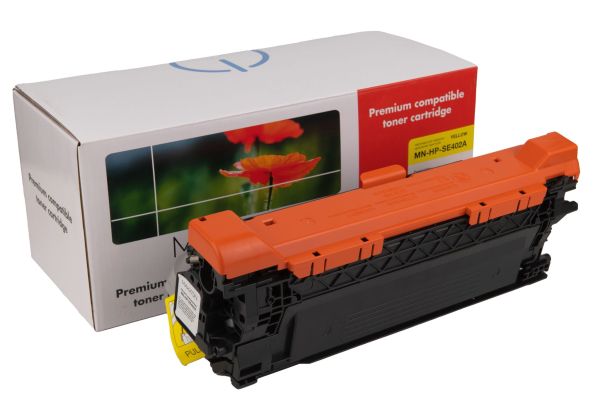 картридж MAKKON сумісний аналог HP CE402A (507A) yellow