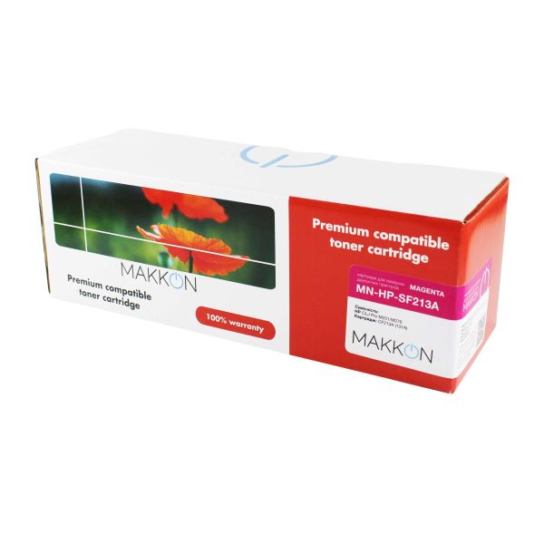 картридж MAKKON сумісний аналог HP CF213A (131A), Canon 731 magenta