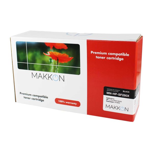 Картридж совместимый MAKKON для HP 05X (CE505X) / Canon 719H