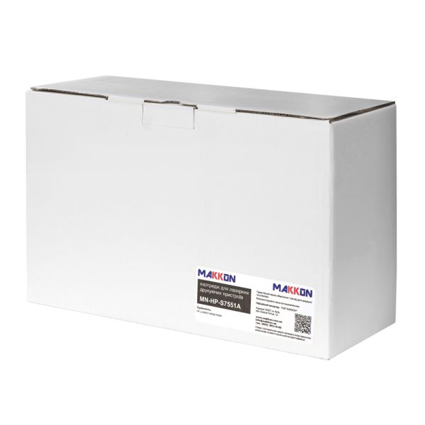 Картридж сумісний аналог MAKKON для HP 51A (Q7551A) Black