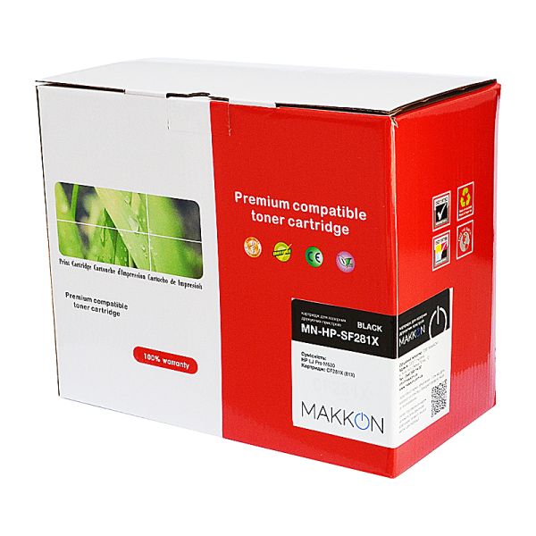 картридж MAKKON сумісний аналог HP CF281X (81X)