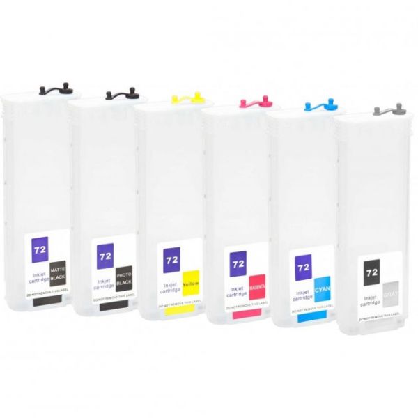 Набор перезаправляемых картриджей NewTone для HP DesignJet T1100/T795 (RC.937)