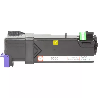 Картридж тон. BASF для Xerox Phaser 6500/WC6505 аналог 106R01603 Yellow ( 2500 ст.) (BASF-KT-106R01603)