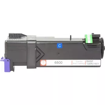 Картридж тон. BASF для Xerox Phaser 6500/WC6505 аналог 106R01601 Cyan ( 2500 ст.) (BASF-KT-106R01601)