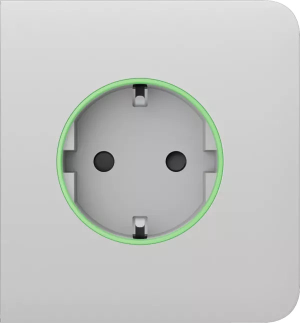 Боковая панель для встроенной розетки Ajax SideCover (smart) White