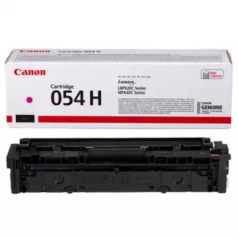 Картридж оригинальный с заправкой Canon 054H для MF641/643/645, LBP-621/623 2300 ст. Magenta (3026C002)