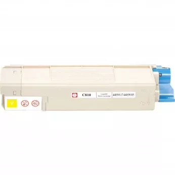 Картридж тон. BASF для OKI C5650/5750 аналог 43872305/43872321 Yellow ( 2000 ст.) (BASF-KT-C5650Y)