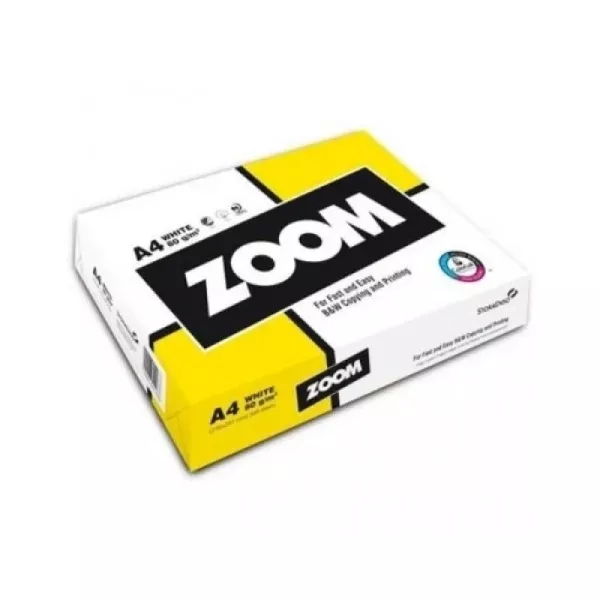 Папір Zoom А4 80 гр/м2 клас С, 500 аркушів