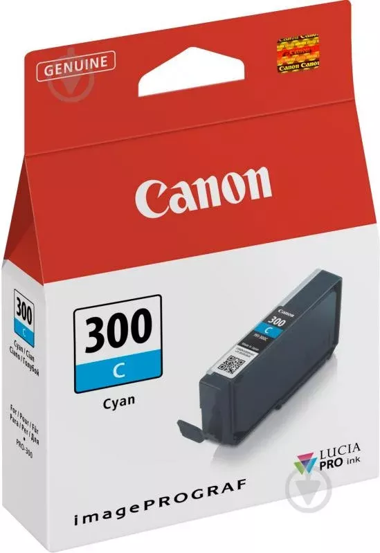 Картридж PFI-300 голубой Canon (4194C001)