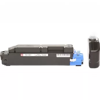 Туба з тонером BASF для Kyoсera Mita ECOSYS M6030cdn/TK-5140 аналог 1T02NRCNL0 Cyan ( 5000 сторінок) (BASF-KT-TK5140C)