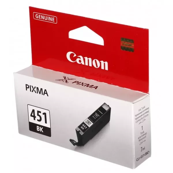 Картридж CLI-451BK 7 мл, черный Canon (6523B001)
