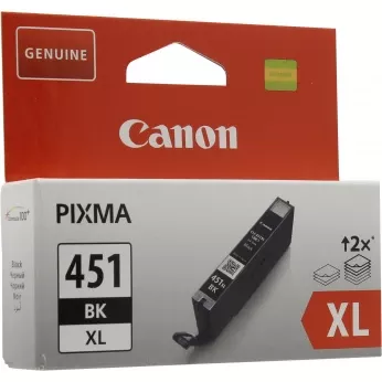 Картридж CLI-451BK 11 мл, XL черный Canon (6472B001)