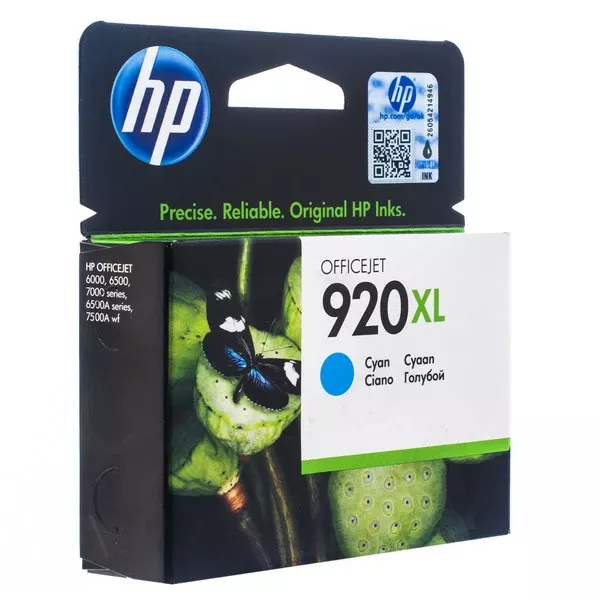 Картридж №920XL 700 л, голубой HP (CD972AE)