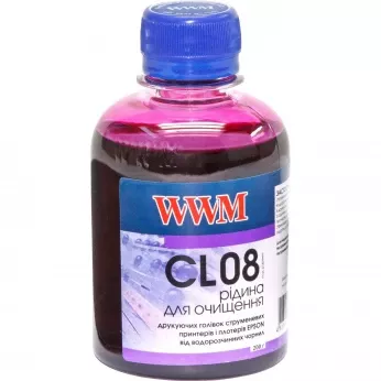 Рідина для очищення WWM для водорозчинних чорнил Epson 200г (CL08)