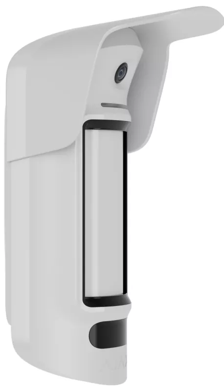 Беспроводной ИК датчик движения Ajax MotionCam Outdoor HighMount (PhOD) Jeweller для установки на улице на высоте от 2 до 4 метров White