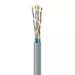 Кабель вита пара FTP CAT.5E Solid Cable 305 м, 4*2*0.50, біметал Patron (04002)