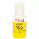 Чорнило WWM 106 для Epson L7160/7180 1000г Yellow (E106Y-4)
