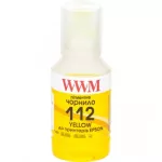 Чорнило WWM 112 для Epson L11160/6490 140г Yellow пігментне (E112YP)