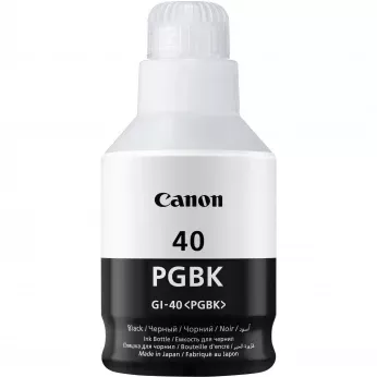 Контейнер с чернилами Canon для GM2040/G5040/G6040, GI-40BK 40 135мл Black (3385C001)