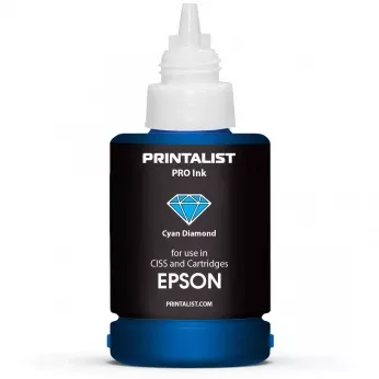 Чернило PRINTALIST для Epson 140г Cyan водорастворимое (PL-INK-EPSON-C)