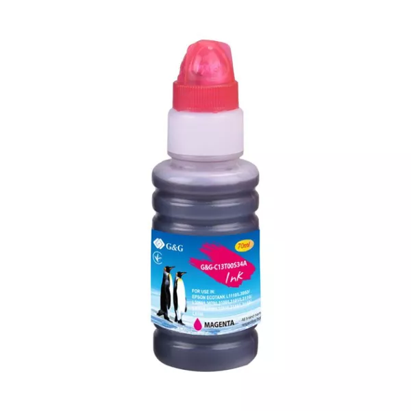 Контейнер із чорнилами G&G для Epson L3100/3110/3150 65мл Magenta (G&G-C13T00S34A)