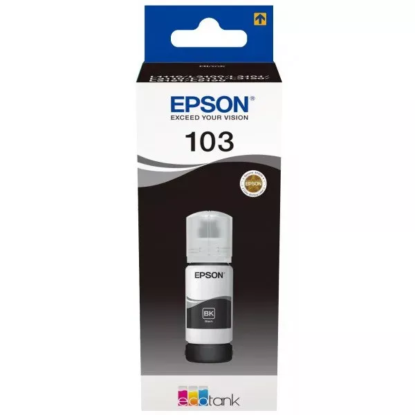 Чернило 103 чёрное, 65 мл Epson (C13T00S14A)