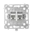 Механизм розетки Ajax OutletCore (LAN) White (126185.165.WH)