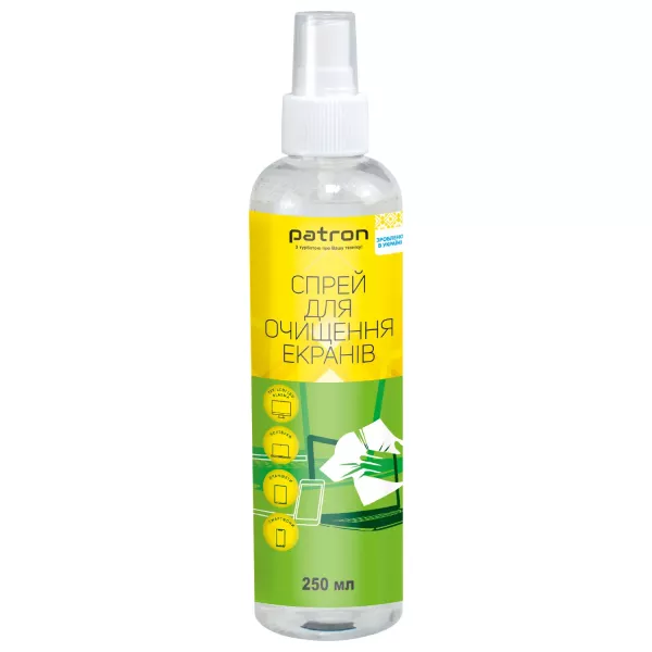 Спрей для екранів 250 мл Patron (F3-001)