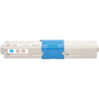 Картридж тон. BASF для OKI C332/MC363 аналог 46508735 Cyan ( 3000 ст.) (BASF-KT-46508735)