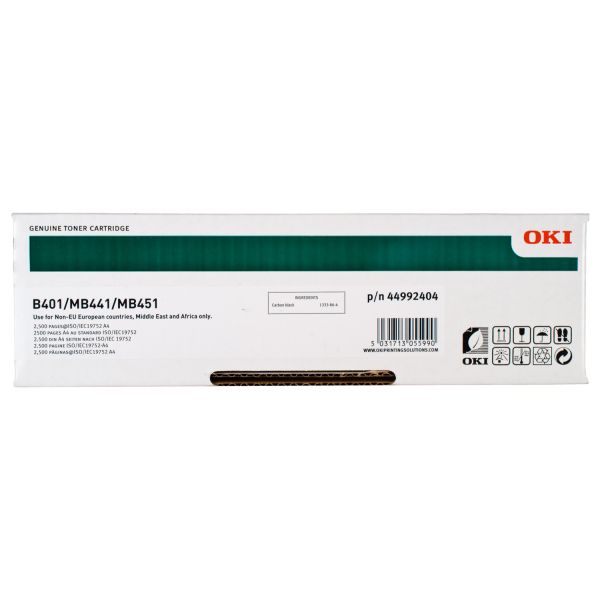 Тонер-картридж B401 2,5K NEU Oki (44992404/44992402)