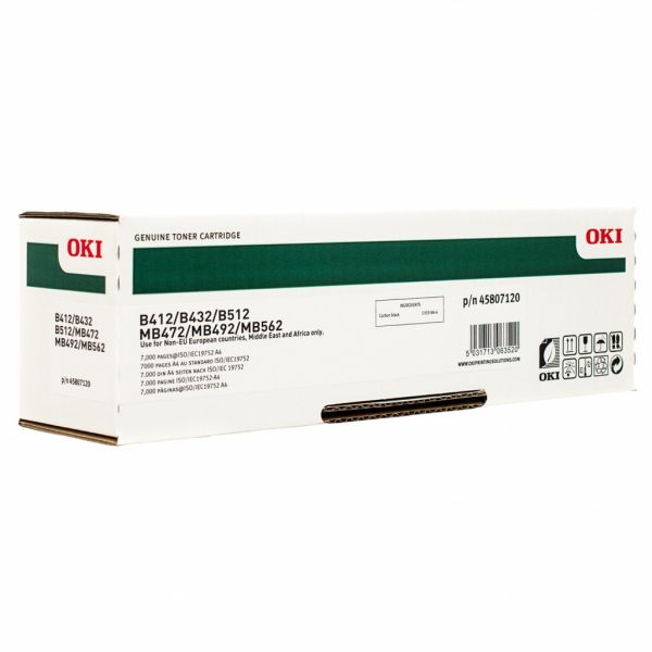 Тонер-картридж B412/MB472 7K NEU Oki (45807120/45807106)